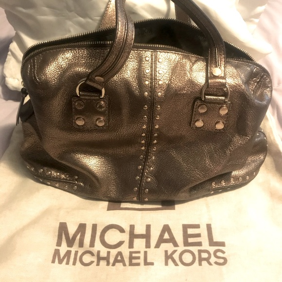 Michael Kors Handbags - Rare - Michael Kors - Astor Pebbled Leather Bag